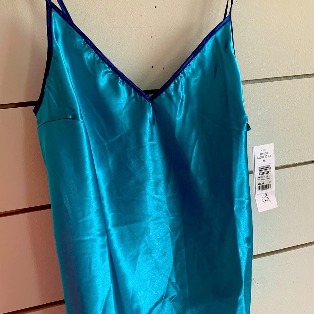 Satin silky top blouse lingerie nwt gorgeous